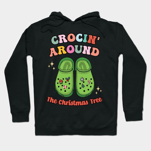 Crocin' Around The Christmas Tree Hoodie by Bam-the-25th